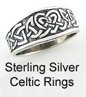 Silver Celtic Rings